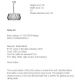 Pendule, Lustre suspendate - Pendul design modern DICTE 53 bej