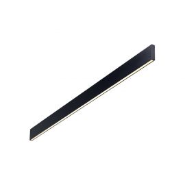 Aplice, corpuri de iluminat pentru pereti - Aplica perete LED liniara 120cm ambientala LINUS AP 4000K BK