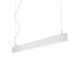 Pendule, Lustre suspendate - Lustra LED suspendata liniara modulara LINUS SP 4000K WH
