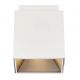 Plafoniere cu spoturi, Spoturi aplicate - Spot aplicat design modern ETHAN alb