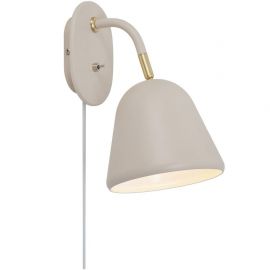 Aplice, corpuri de iluminat pentru pereti - Aplica de perete design modern Fleur bej