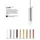 Pendule, Lustre suspendate - Pendul modern minimalist LOOK SP1 D06 CROMO SFUMATO
