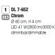 Plafoniere - Plafoniera LED dimabila design minimalist Karlsson 60cm