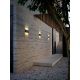 Aplice - Aplica LED de perete pentru iluminat exterior modern, IP54 Kinver 26 negru