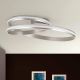 Plafoniere - Plafoniera, Lustra aplicata dimabila Circus satin chrome