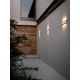 Aplice - Aplica LED de perete pentru iluminat exterior modern, IP54 Kinver 26 alb
