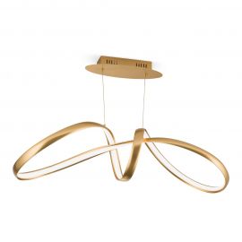 Candelabre, Lustre - Lustra suspendata dimabila Circus satin brass