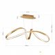 Candelabre, Lustre - Lustra suspendata dimabila Circus satin brass