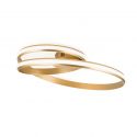 Plafoniera, Lustra aplicata dimabila Circus satin brass