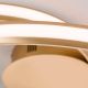 Lustre aplicate - Plafoniera, Lustra aplicata dimabila Circus satin brass