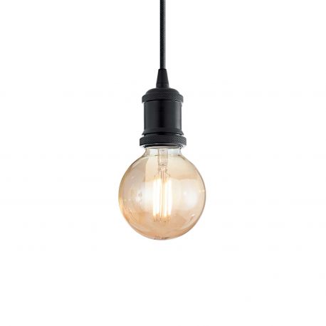 Pendule, Lustre suspendate - Pendul minimalist stil industrial FRIDA SP1 NERO