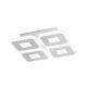 Plafoniere - Plafoniera LED dimabila design modern Domino 27x27cm
