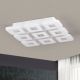 Plafoniere - Plafoniera LED dimabila design modern Domino 41x41cm