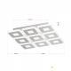 Plafoniere - Plafoniera LED dimabila design modern Domino 41x41cm