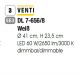 Lustre aplicate - Plafoniera LED dimabila design modern Venti