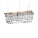 Lustra suspendata moderna design elegant MARTINEZ SP8 ORO