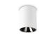 Plafoniere cu spoturi, Spoturi aplicate - Spot LED aplicat modern Nitro pl round d08 BIANCO