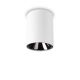Plafoniere cu spoturi, Spoturi aplicate - Spot LED aplicat modern Nitro pl round d09 BIANCO