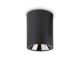 Plafoniere cu spoturi, Spoturi aplicate - Spot LED aplicat modern Nitro pl round d09 NERO
