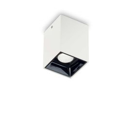 Plafoniere cu spoturi, Spoturi aplicate - Spot LED aplicat modern Nitro pl square d05 BIANCO