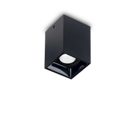Plafoniere cu spoturi, Spoturi aplicate - Spot LED aplicat modern Nitro pl square d05 nero