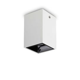 Plafoniere cu spoturi, Spoturi aplicate - Spot LED aplicat modern Nitro pl square d07 BIANCO