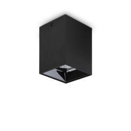 Plafoniere cu spoturi, Spoturi aplicate - Spot LED aplicat modern Nitro pl square d07 NERO