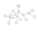 Lustra aplicata design modern NODINO PL9 BIANCO