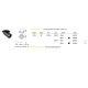 Spoturi tavan fals - Spot LED directionabil, incastrabil pentru tavan fals NOVA 30W 4000K WH