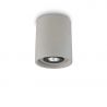 Spot aplicat / Plafoniera design modern minimalist OAK PL1 ROUND CEMENTO