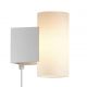 Aplice, corpuri de iluminat pentru pereti - Aplica LED de perete design modern MONA alb