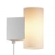 Aplice, corpuri de iluminat pentru pereti - Aplica LED de perete design modern MONA alb
