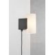Aplice, corpuri de iluminat pentru pereti - Aplica LED de perete design modern MONA negru