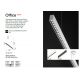 Pendule, Lustre suspendate - Lustra LED suspendata liniara OFFICE SP 4000K WH