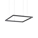Lustra LED design modern geometric ORACLE SLIM SP D050 SQUARE 3000K ON-OFF BK