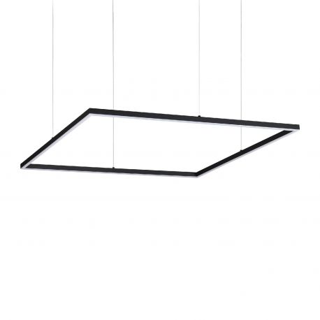 Candelabre, Lustre - Lustra LED design modern geometric ORACLE SLIM SP D090 SQUARE 3000K ON-OFF BK