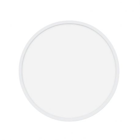 Plafoniere - Plafoniera LED pentru iluminat exterior, senzor de miscare cu microunde, design silm Oja 42 alb 2700K