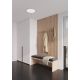 Plafoniere - Plafoniera LED pentru iluminat exterior, senzor de miscare cu microunde, design silm Oja 42 alb 2700K
