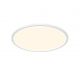Plafoniere - Plafoniera LED pentru iluminat exterior, senzor de miscare cu microunde, design silm Oja 42 alb 2700K