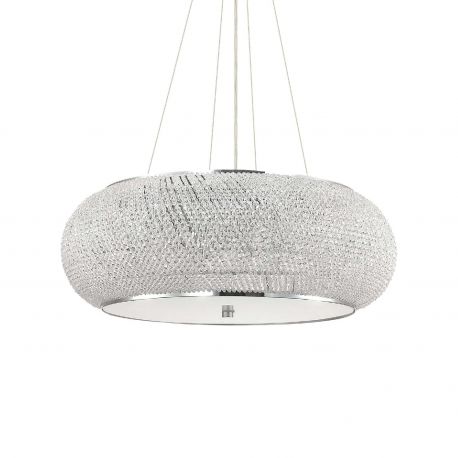 Pendule, Lustre suspendate - Lustra suspendata design elegant PASHA SP14 CROMO