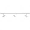 Lustra liniara cu 3 spoturi LED, 3-Step MOODMAKER Omari alb
