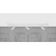 Plafoniere cu spoturi, Spoturi aplicate - Lustra liniara cu 3 spoturi LED, 3-Step MOODMAKER Omari alb
