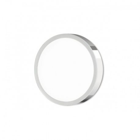 Aplice, corpuri de iluminat pentru pereti - Aplica LED de perete sau tavan, Bully 14cm chrome