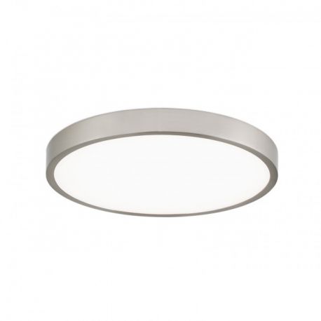 Plafoniere - Plafoniera LED Bully 24cm satin chrome