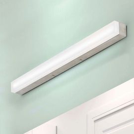 Aplice oglinda, tablou - Aplica liniara LED pentru oglinda baie Ledina, satin chrome finish, 75cm