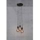 Pendule, Lustre suspendate - Lustra cu 3 pendule design modern PACO negru