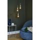 Pendule, Lustre suspendate - Lustra cu 3 pendule design modern PACO alama