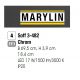 Iluminat pentru baie - Aplica LED pentru oglinda baie, MARILYN 57cm, crom