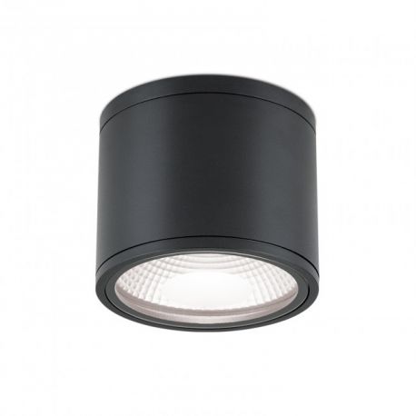 Iluminat pentru baie - Spot LED aplicat cu protectie la umiditate IP65, SPUTNIK 14,5cm, negru