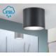 Iluminat pentru baie - Spot LED aplicat cu protectie la umiditate IP65, SPUTNIK 14,5cm, negru